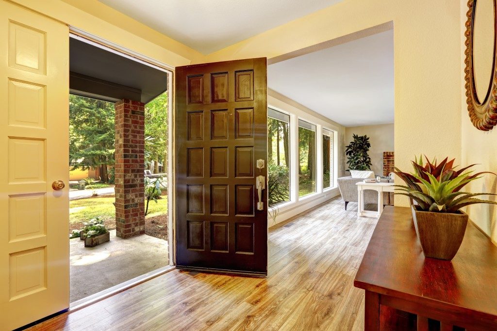 Hallway of a home