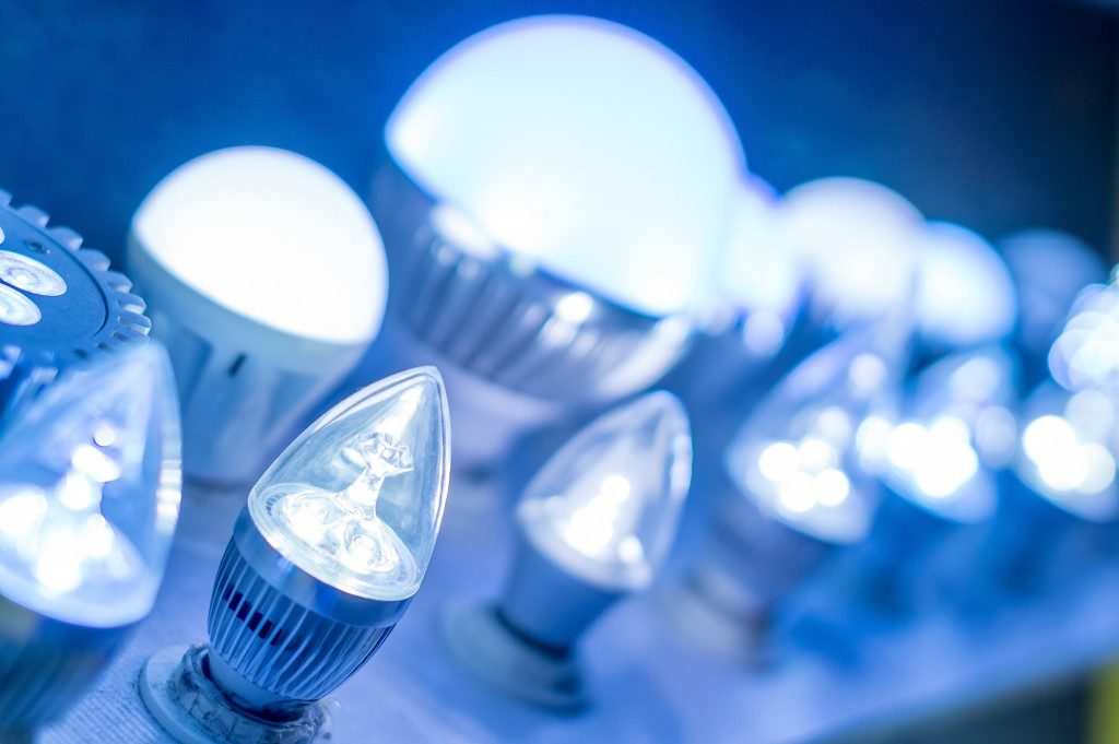 Different types of LED light