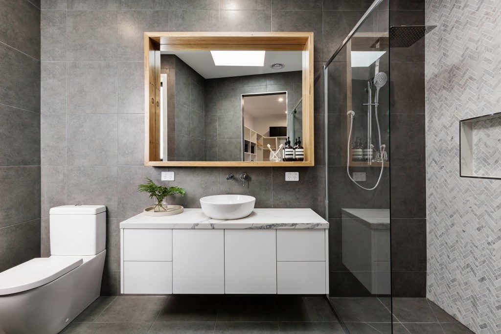 small bathroom interior